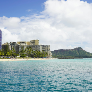 Overlooking Waikiki