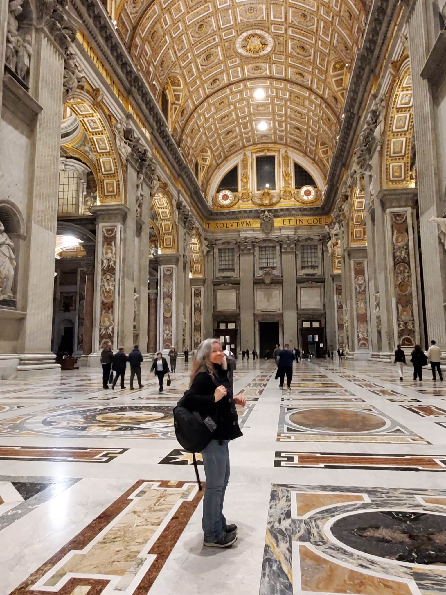 Exploring St Peter's Basilica In Rome, Italy