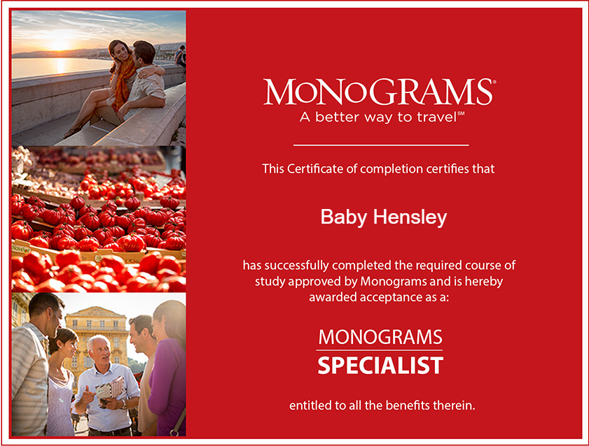 MONOGRAMS Globus