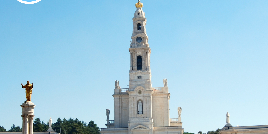 The church of Our Lady of Fatima in Portugal