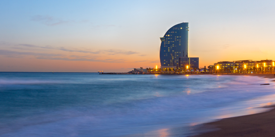 A beach in Spain